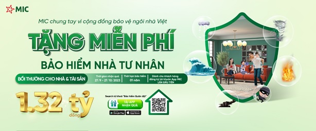 Bảo hiểm Quân đội triển khai chiến dịch tặng miễn phí bảo hiểm “bảo vệ ngôi nhà Việt” với quyền lợi 1,32 tỷ đồng